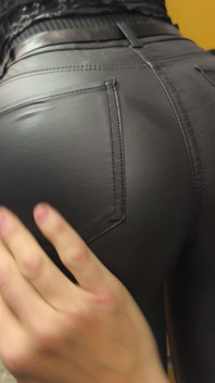 Beautiful Leather Ass