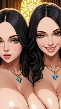 Mein harem hüpfende möpse, ai animation