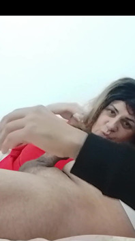 Cumming Inside the Big-breasted Blonde's Pussy.