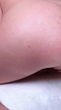 Masseur Fucks My Ass and Cums on My Pregnant Pussy