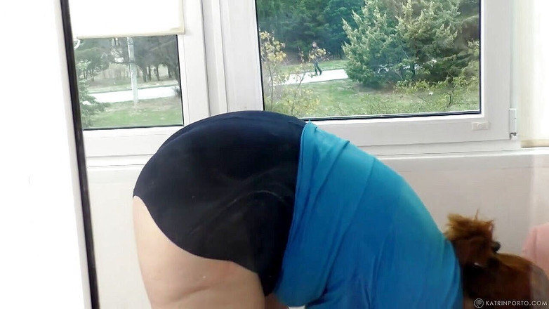 Katrin Porto: Bài tập khỏa thân của máy bay bà già bbw