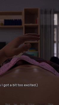 El despertar 6: Abby atrapa a Xavier sacudiendo la polla en la cama de la mañana