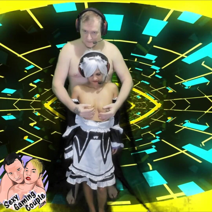 SexyGamingCouple: Šukání genshin impact cosplay dívka