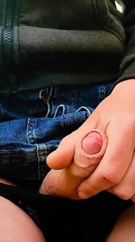 Masturbazione all'aperto da vicino