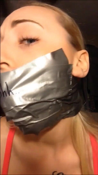 Selfgags classic: I'm Your Gagged Little Secret!