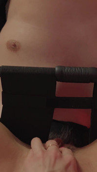 Under the Facesitting Chair: Ass Licking, Fart Sniffing, and Own Cum Eating