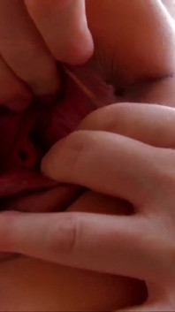 Pierced chick gives some squirt in the outdoor sex action