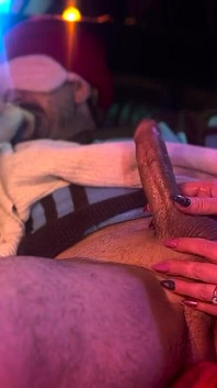 Step Mommy Gives Handjob