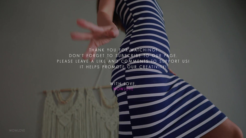 wowlove: Stiefmutter mit kleiner taille und dickem arsch erwischte stiefsohn nackt...