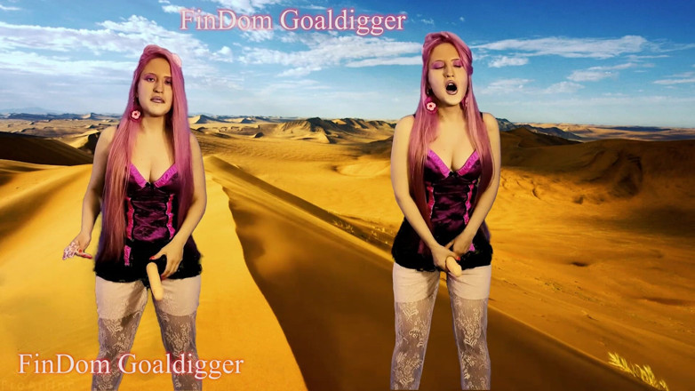 FinDom Goaldigger: Strap-on JOI