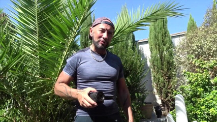 The best new bareback amateur clips: the slut MARCO RUSH fucked raw in the garden by 2...