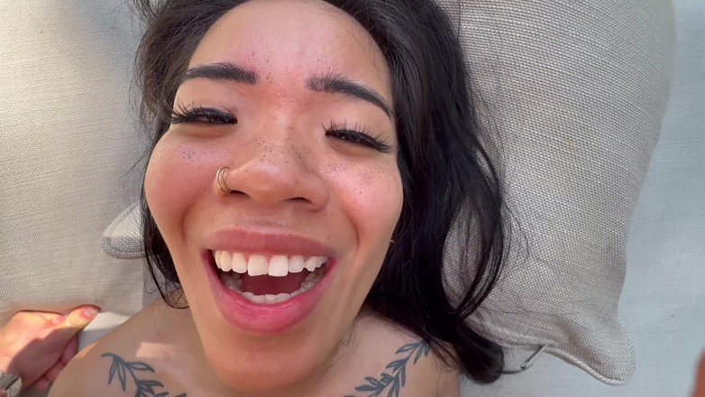 Alfiecinematic: Mój POV z napalonym drobnym deszczem