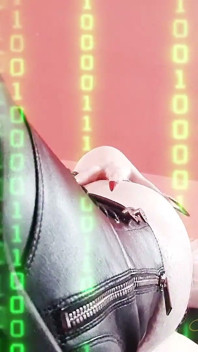 Adorazione dello stivale della dea digitale