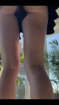 Do You Like This View up My Skirt?