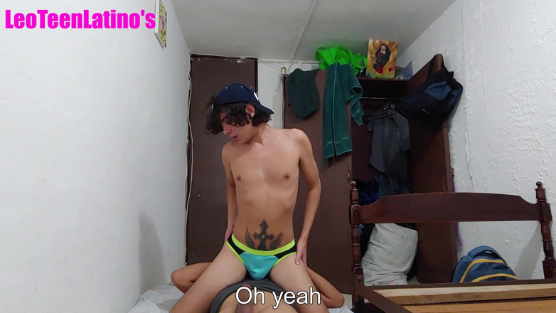 LeoTeenLatinos: Twink makes his boyfriend a cuckold during their anniversary (part 3)
