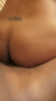 Neela Sky is a busty ebony skinned girl who fucks a black cock for her creampie
