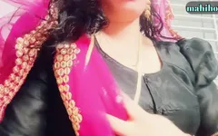 Desi Girl Is Having Phone Sex with Her Brother-in-law.