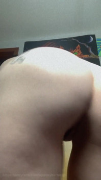 Goth slet legale tiener Spookybarbiegrl berijdt je gezicht pov