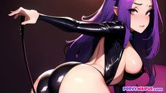 Pervy waifus: Balls Draining Succubus Compilation - Uncensored Hentai