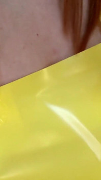 Menjadi miang dalam Pvc Saya Aprons