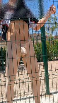 A Street Gym Gives Me Ideas for Fucking Positions. How Horny I Ended up!