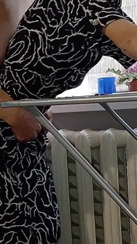 I Caught One of My Neighbors Hanging Out Her Laundry While Another Neighbor Was Fucking Her with a Strapon