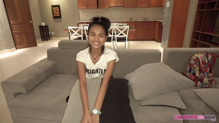 Creampie In Asia: Ela não se moveu por um tempo com gozada interna...