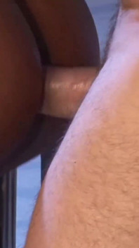 Ebony teen fuck white dick
