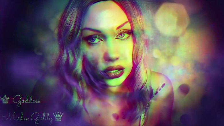 Goddess Misha Goldy: Без траха киски! Просто сильный трах мозга ASMR!