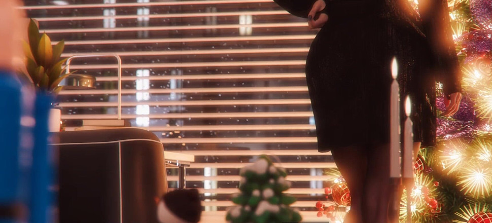 Miss Kitty 2K: 秘密重装 - 鬼魂和兴奋 - 第1部分圣诞前夕由miskitty2k制作