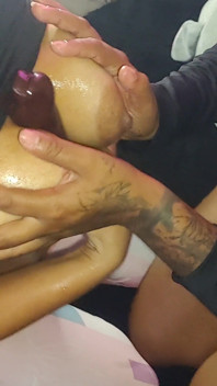 Titty Fight for the Dildo