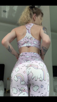 Teasing You with My Petite Butt
