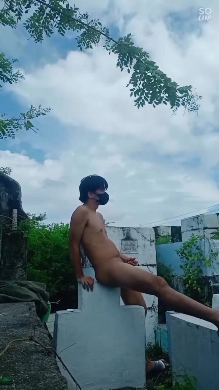 Rent A Gay Productions: Super Cute Asia Boy Outdoor Wanking Session