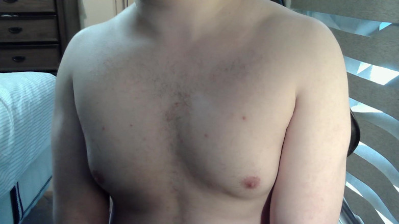 Himbo_Fox: 肌肉发达的jock在直播中玩弄他的乳头