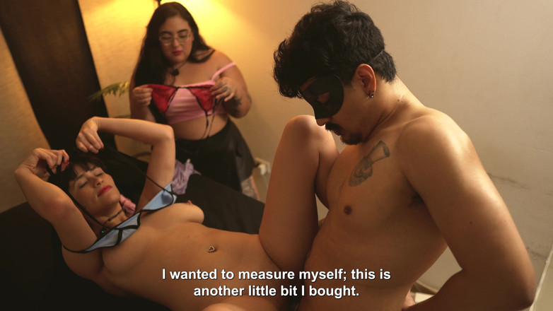 Jade Mercury: 義理の兄は私が服を見せている間に、フリーユーズの訪問者にセックスを主張します