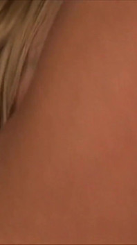 Blonde opens her hot holes to craving cocks