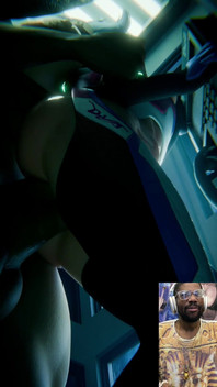 Big Thicc Long Hard Cock Junker Queen Tries to Nerf D.va’s Tight Bald Pussy