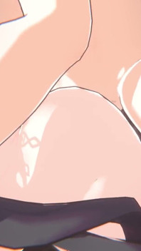 Honkai Star rail - Ruan Mei reitet Caelus-schwanz hart bis zum gegenseitigen orgasmus - Hentai-animationen 3D