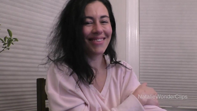 Natalie Wonder: Your stripper stepmom tells you all about her dick sucking...
