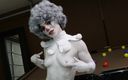 Pervy Studio: Naked body clown