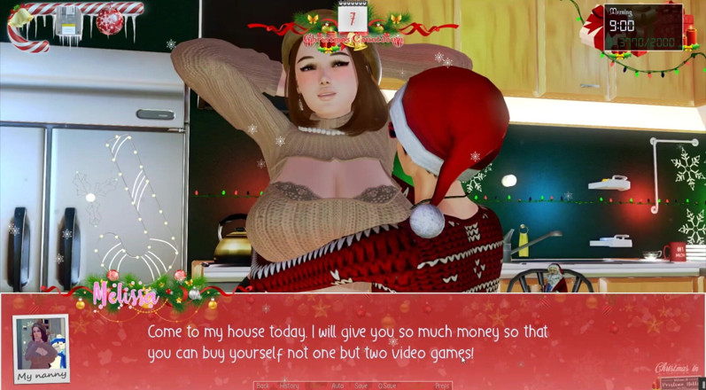 Cumming Gaming: Natale illimitato [Natale Hentai PornPlay] Ep.11 il ragazzo cattivo non vuole...