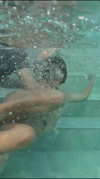 Marina Gold Learning How to Breathe Suck Fuck Eat Cum Underwater