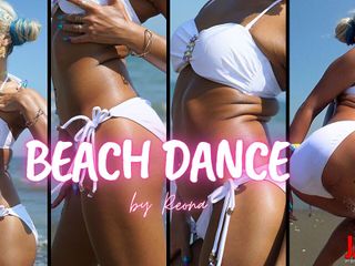 Japan Fetish Fusion: 해변의 여자 비키니 매혹적인 댄스: Reona Maruyama