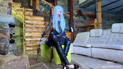 Mistress Legs: Surga dudukin muka cewek nilon dominan dan pemujaan pantat pakai...