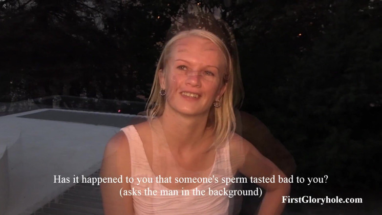 First Gloryhole: Young Stepmom Foxy - the Last 4 Swallowed Doses of Sperm Part...