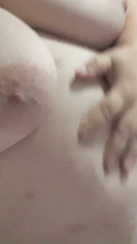 With Balloon Naked in the Shower