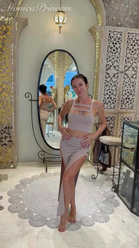 Sexy Balinese Outfits Try on in Boutique
