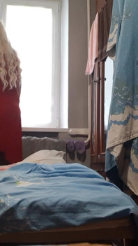 Blonde Stepmom Seduces Redhead Stepdaughter and Fucks Her While Her Husband Takes a Shower