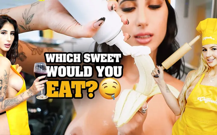 California TV: Hot Lesbians in Aprons and Panties Cooking Just for You!
