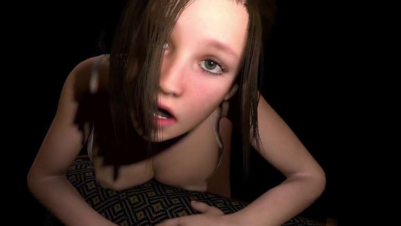 Wraith ward: Cute teen fucked from behind.